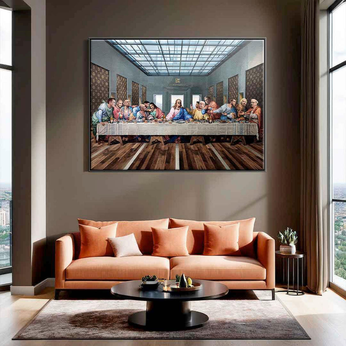 KUNSTDRUCK  - Multicolor, Basics, Holz (40x30cm)