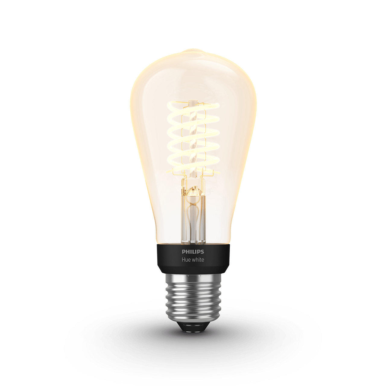 LED-LEUCHTMITTEL   E27 7 W 550 lm  - Transparent, Basics, Glas (8,8/20cm) - Philips HUE