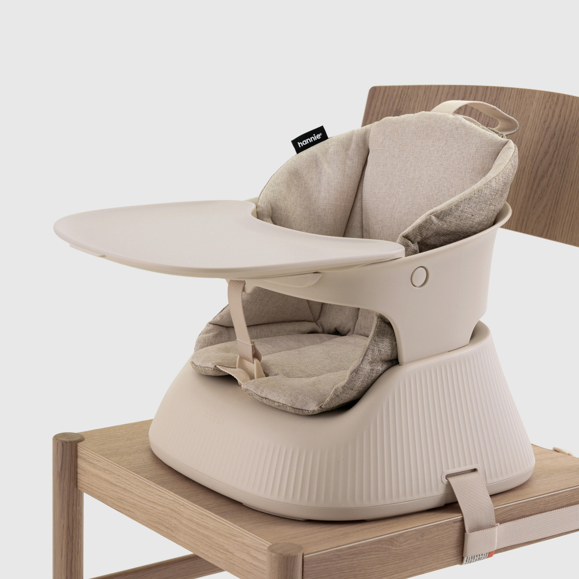 HOCHSTUHL Hannie Portable Chair  - Weiß, Trend, Kunststoff/Textil (35.2/27.7/34.4cm)