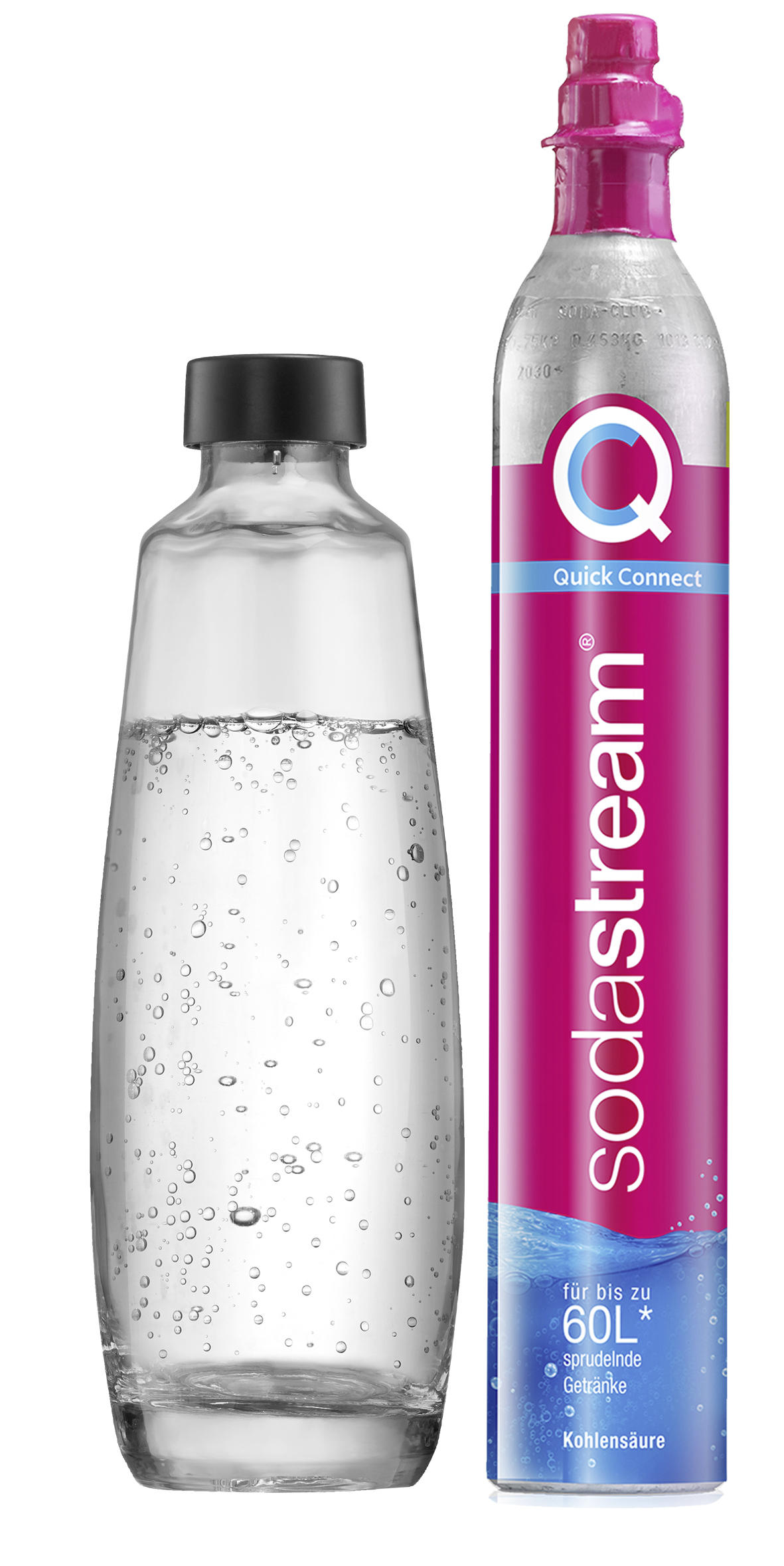 Sodastream RESERVEPACK - Schwarz, Basics, Glas (19,5/10/28,5cm) - SodaStream