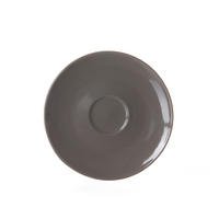 UNTERTASSE - Taupe/Weiß, Basics, Keramik (12cm) - Ritzenhoff Breker