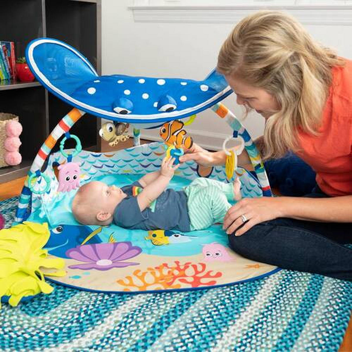 SPIELBOGEN  - Multicolor, Basics, Kunststoff/Textil (81,3/91,4/45,7cm)