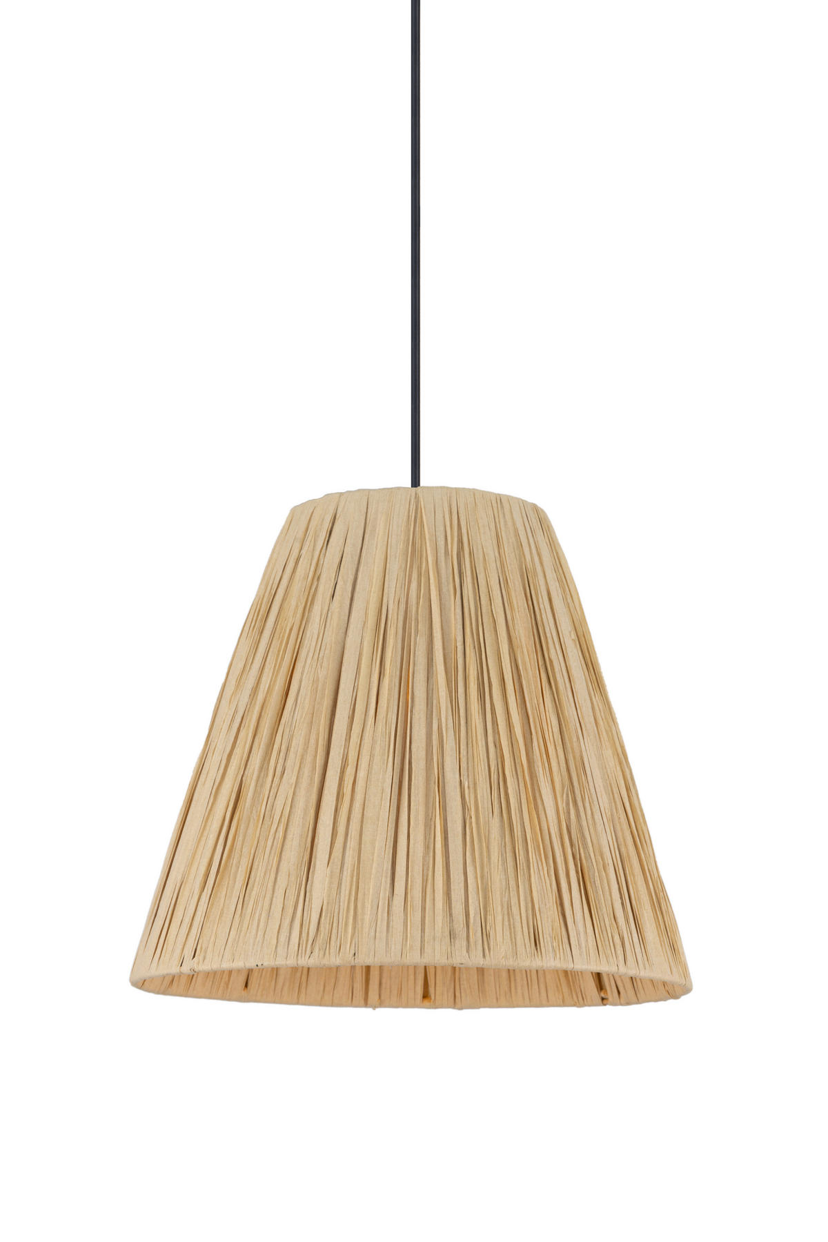 HÄNGELEUCHTE 30/120 cm   - Schwarz, Design, Papier/Metall (30/120cm) - Collet's Monde