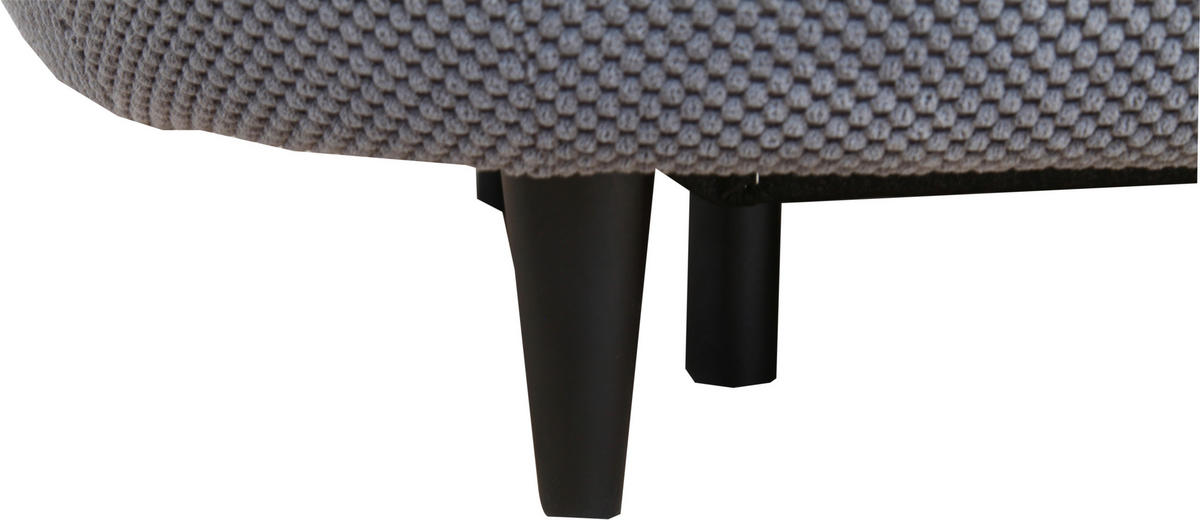SCHLAFSOFA in Webstoff, Plüsch Terracotta  - Terracotta/Schwarz, Design, Textil (213/89/105cm) - Novel