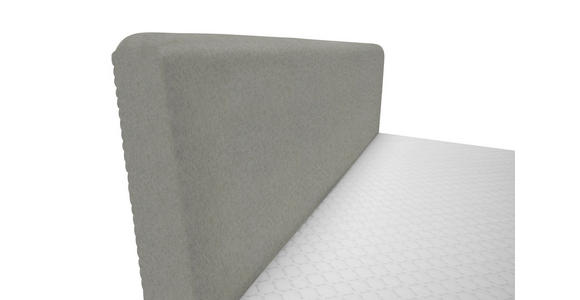 BOXBETT 140/200 cm in Silberfarben - Silberfarben/Schwarz, Design, Holz/Holzwerkstoff (140/200cm) - Xora