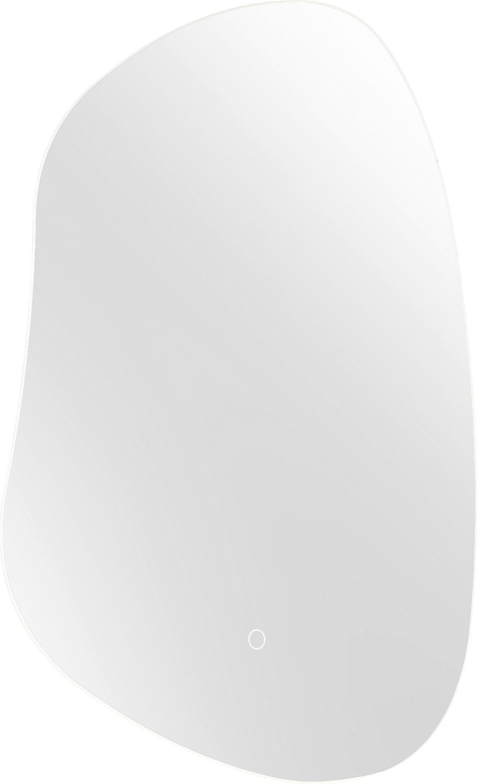 BADEZIMMERSPIEGEL 50/70/3,5 cm  - Silberfarben, Basics, Glas (50/70/3,5cm) - home24