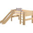 SPIELBETT Kiefer massiv Kieferfarben - Kieferfarben, Design, Holz (206/113/254cm) - CARRYHOME