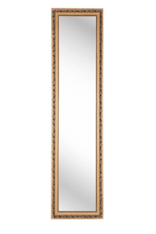 STOJEČE OGLEDALO, 40/160/5 cm steklo  - zlate barve, Trendi, steklo/les (40/160/5cm) - Carryhome