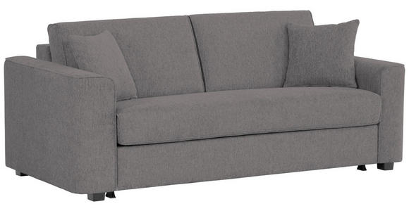 SCHLAFSOFA Webstoff Anthrazit  - Anthrazit/Schwarz, Design, Kunststoff/Textil (205/83/100cm) - Xora