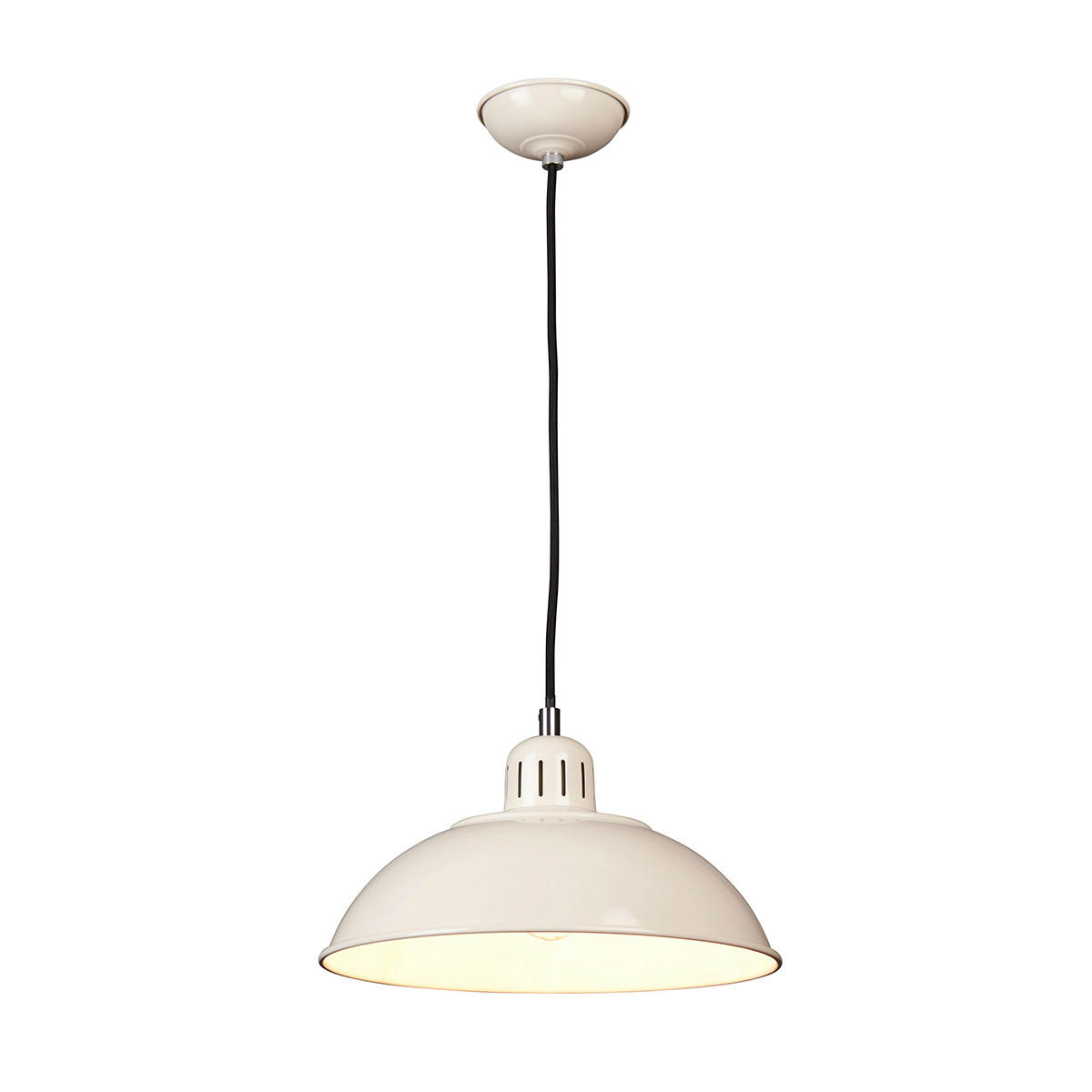 ZÁVĚSNÉ SVÍTIDLO, 30/29.9 cm  - krémová, Design, kov (30/29.9cm) - Elstead Lighting