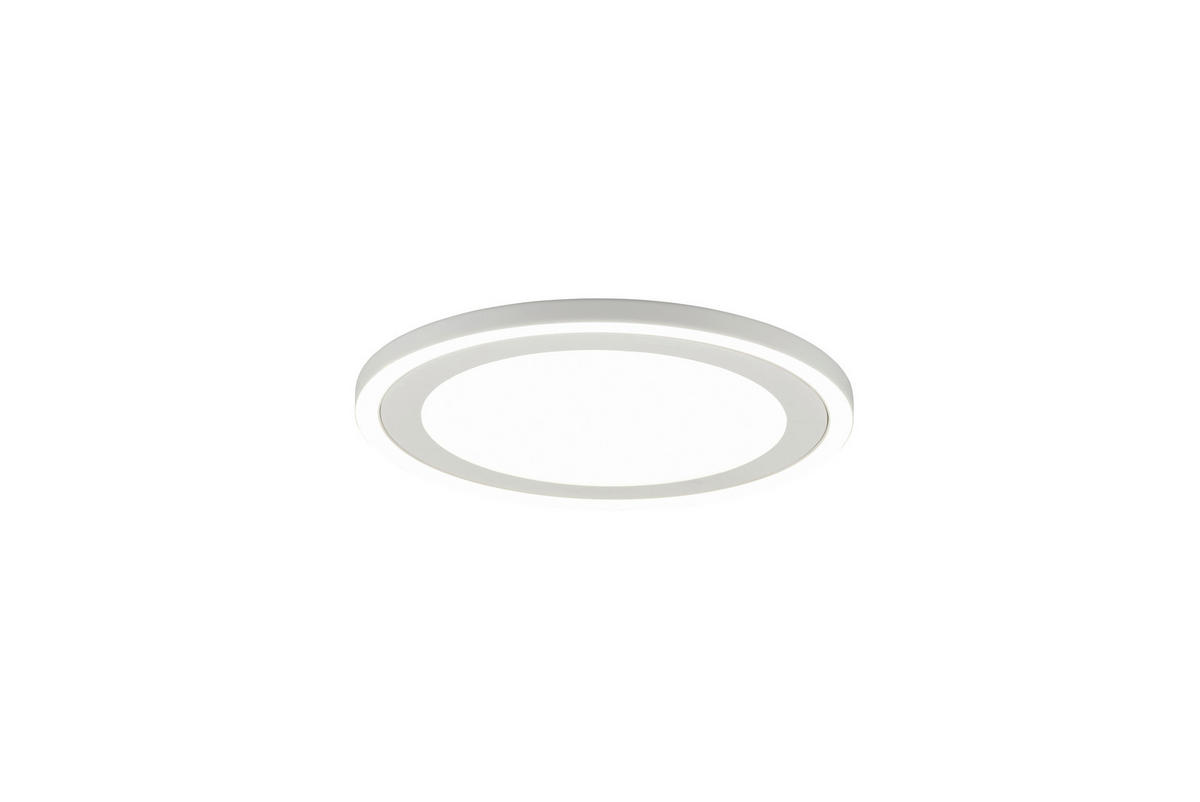 LED-DECKENLEUCHTE  34/4 cm    - Weiss, Basics, Kunststoff (34/4cm)