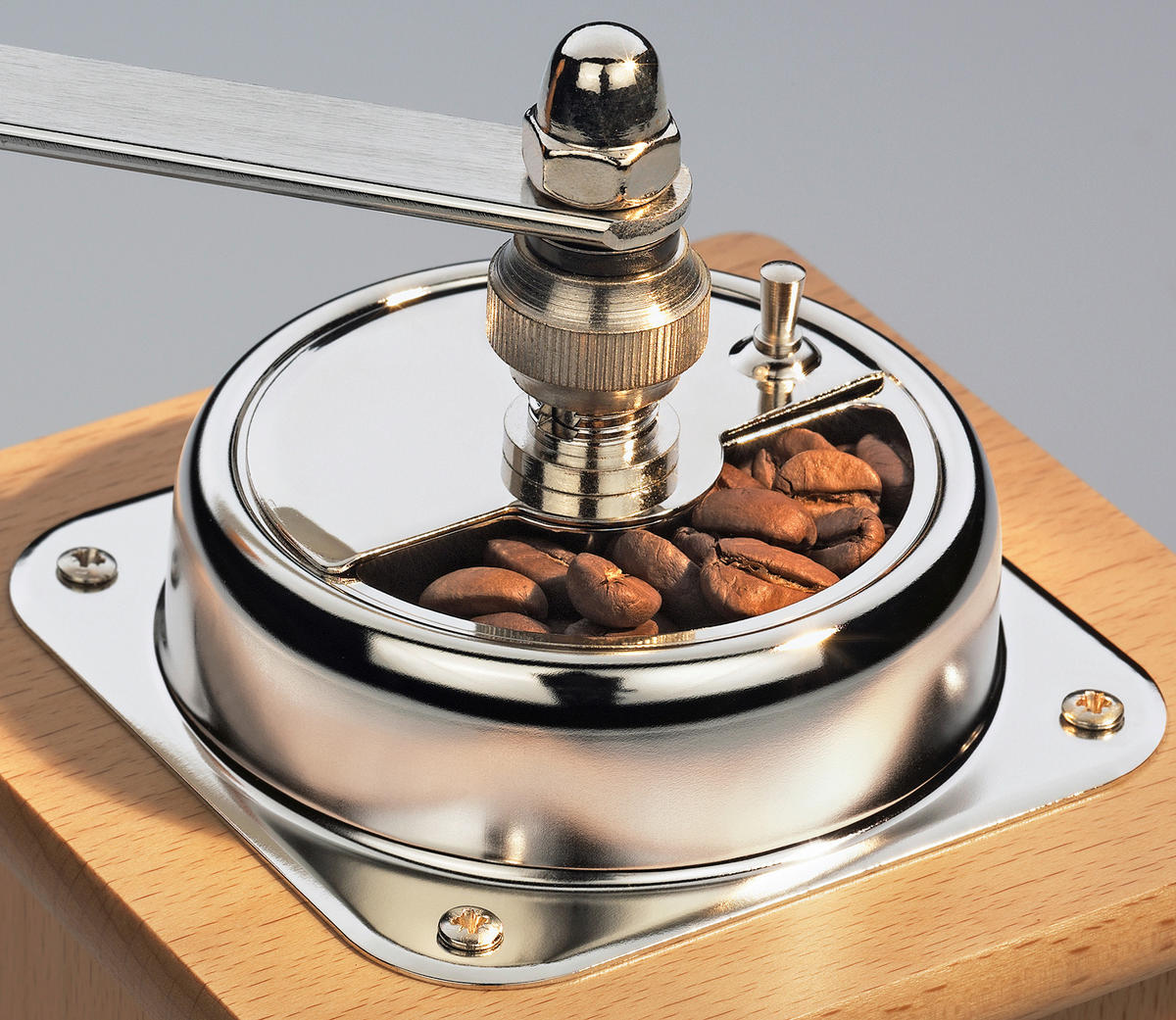 KAFFEEMÜHLE BRASILIA  - Buchefarben, Basics, Holz (12,5/12/20cm) - Zassenhaus