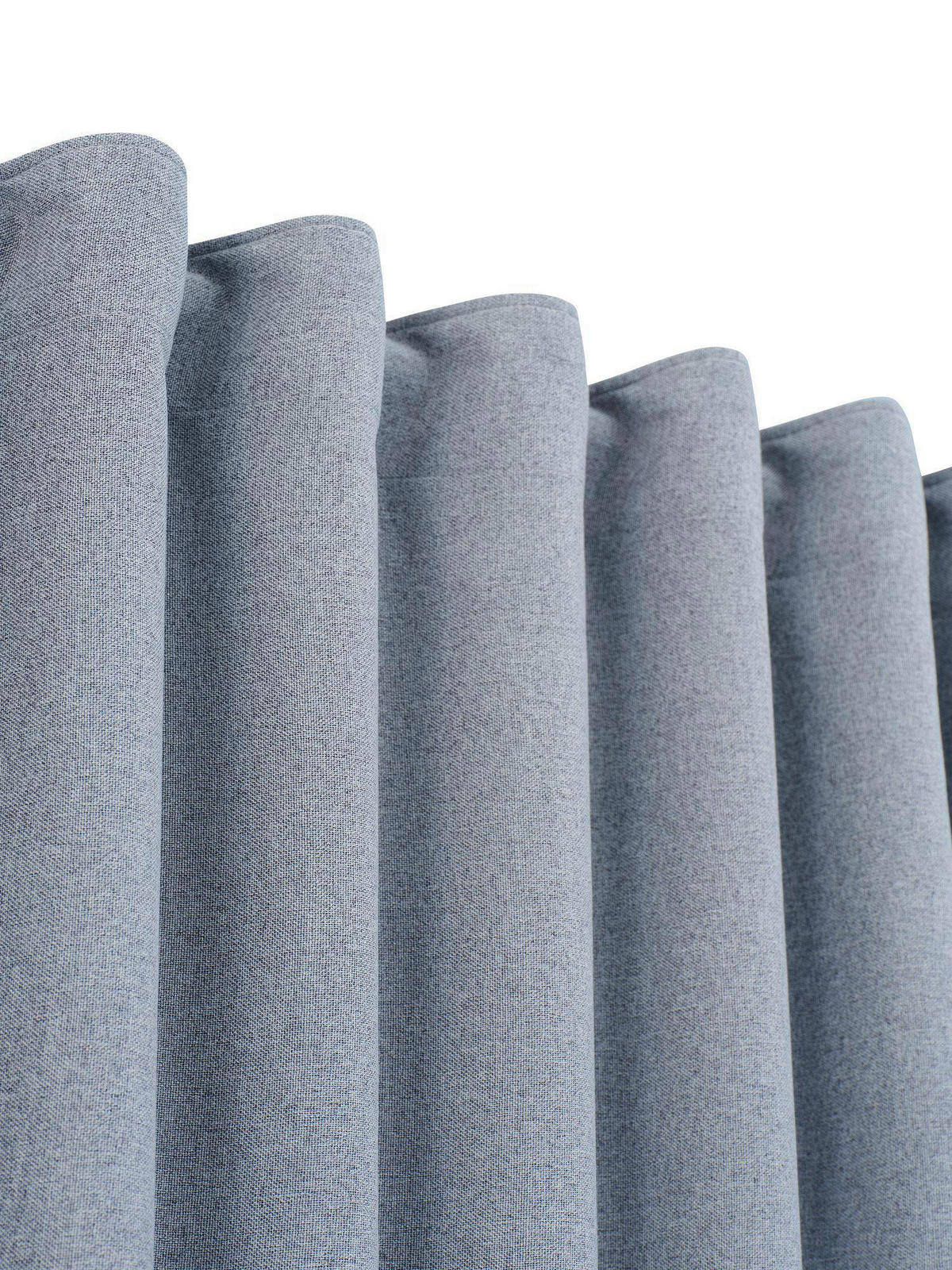 VERDUNKELUNGSVORHANG black-out (lichtundurchlässig)  - Grau, Basics, Textil (140/270cm)