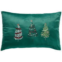 KISSENHÜLLE 40/60 cm  - Grün, KONVENTIONELL, Textil (40/60cm) - X-Mas