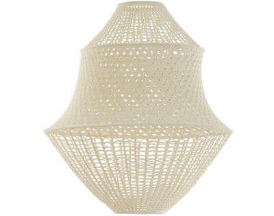 Thumbnail - Light & Living Leuchtenschirm, Natur, Textil, 60 cm, Lampen & Leuchten, Innenbeleuchtung, Lampenschirme