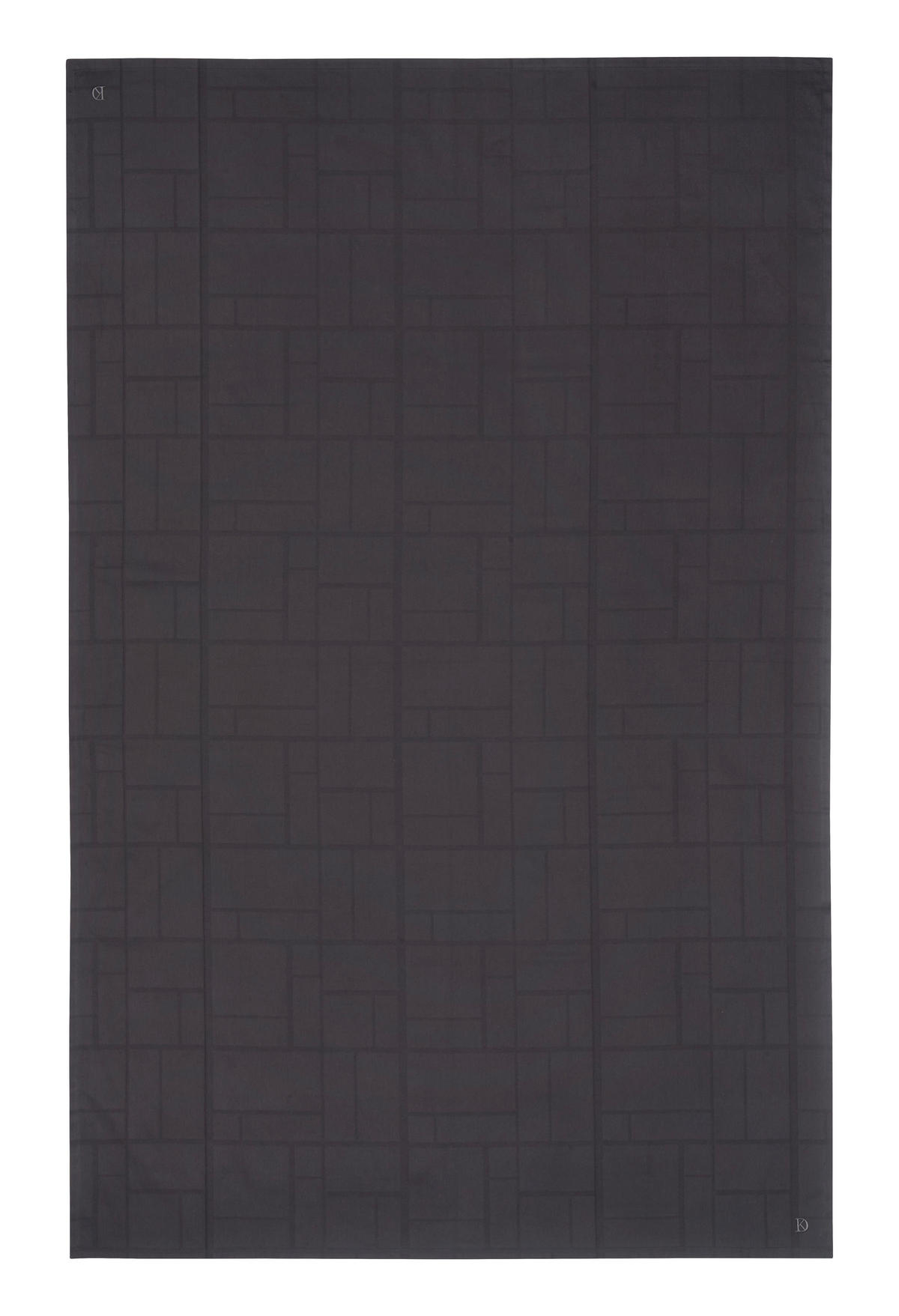 TISCHDECKE Textil Flachgewebe Anthrazit 140/220 cm  - Anthrazit, Basics, Textil (140/220cm) - Dieter Knoll