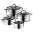 KOCHTOPFSET 4-teilig - Basics, Glas/Metall - WMF KOCHTOPFSET 4-teilig - Basics, Glas/Metall - WMF