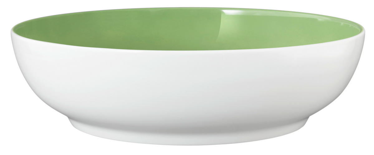 ČINIJA  25 cm         - zelena/bela, Osnovno, keramika (25cm) - Seltmann Weiden