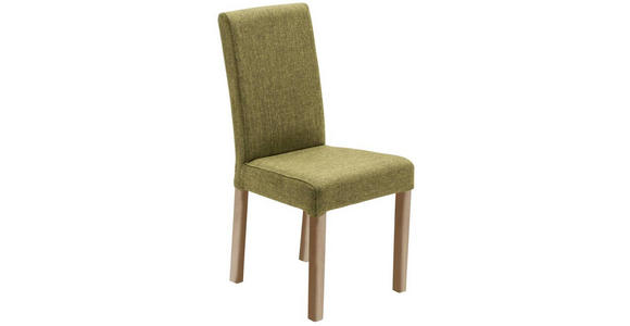 STUHL Webstoff Sonoma Eiche, Olivgrün - Olivgrün/Sonoma Eiche, KONVENTIONELL, Holz/Textil (44/92/57cm) - Carryhome