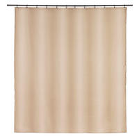 DUSCHVORHANG MAYOUR GRS PES 180/200 cm  - Beige, KONVENTIONELL, Kunststoff/Textil (180/200cm) - Schöner Wohnen