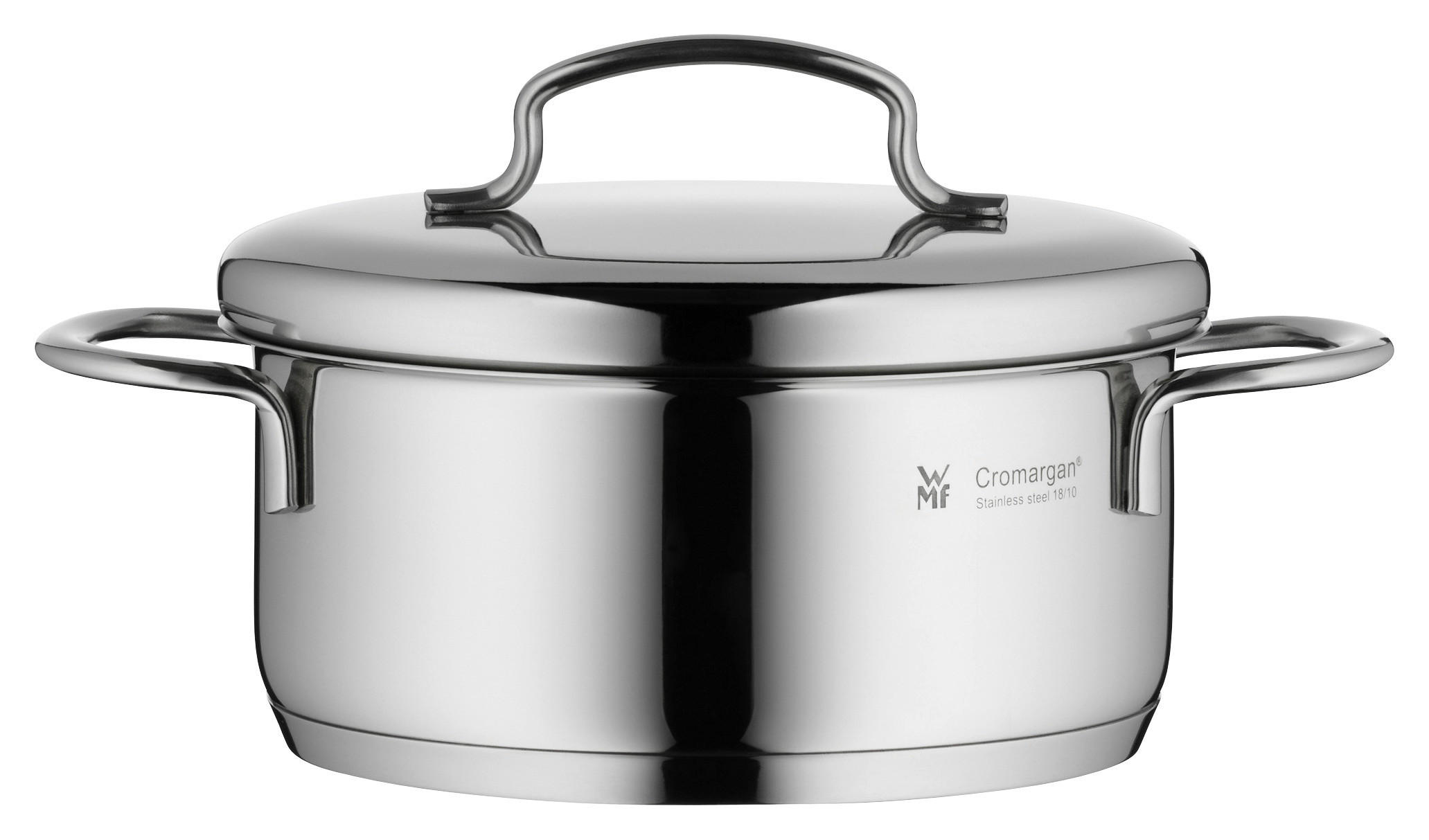 FŐZŐEDÉNY 0,9 l  - nemesacélszínű, Modern, fém (14cm) - WMF