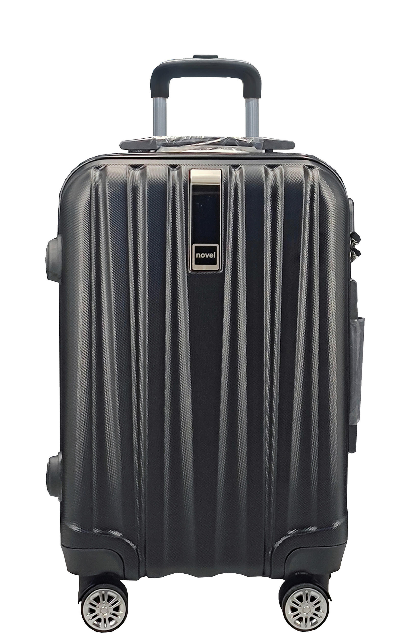 Novel Reisekoffer Schwarz 48x77x29 cm