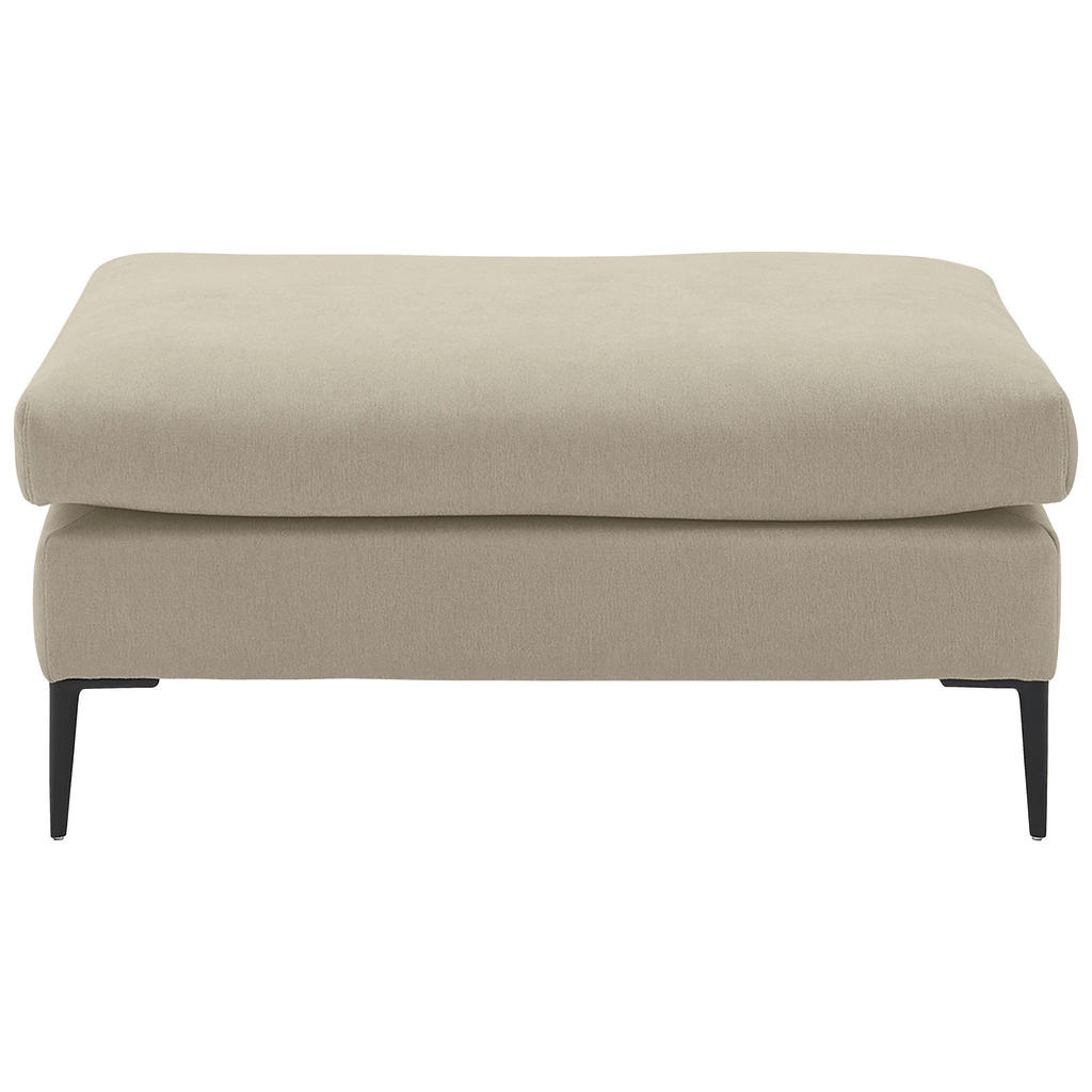Thumbnail - Trendmanufaktur Hocker Aurora, Beige, Textil, rechteckig, 100x43x69 cm, Made in EU, Stoffauswahl, Wohnzimmer, Hocker, Si...