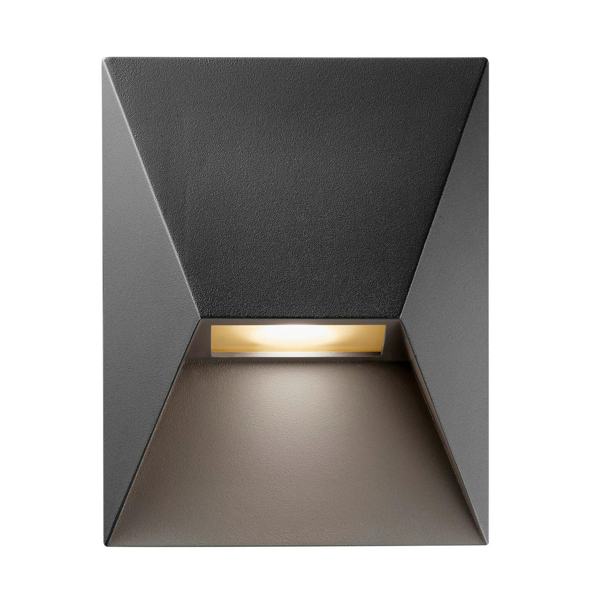 AUßENWANDLEUCHTE 15/19/9 cm   - Schwarz, Design, Metall (15/19/9cm) - Nordlux