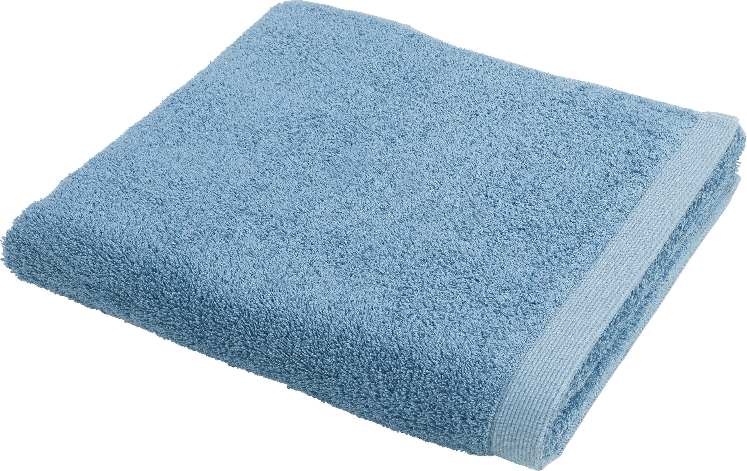 DUSCHTUCH High Line 67/140 cm  - Hellblau, Basics, Textil (67/140cm) - Vossen