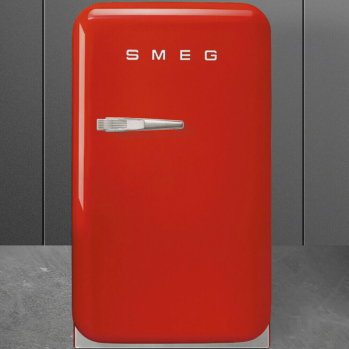 MINIKÜHLSCHRANK - Rot, Trend, Metall (40.4/72.5/57cm) - SMEG