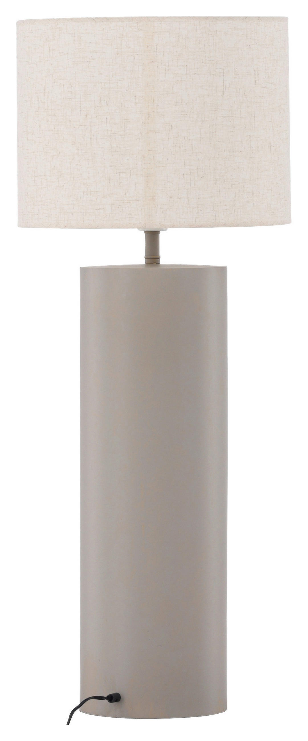 GOLVLAMPA  40/100/40 cm   - grå, Basics, textil (40/100/40cm) - P & B