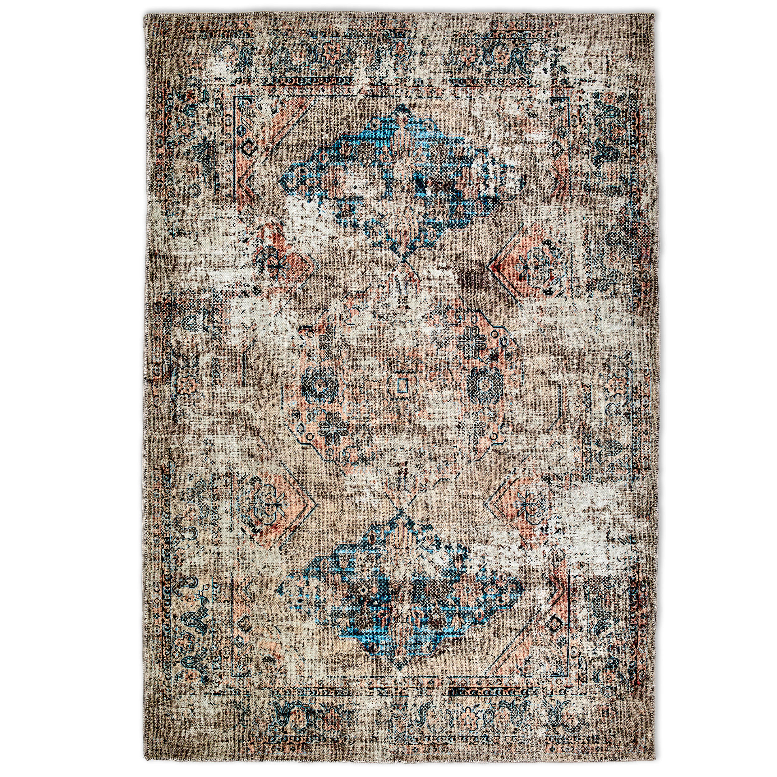 FLACHWEBETEPPICH 160/230 cm Piper Multicolor rechteckig  - Multicolor, Basics, Textil (160/230cm) - Astra