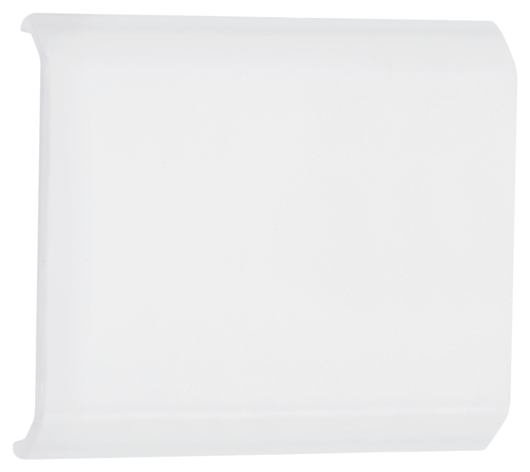 SOCKELLEISTE VERBINDER 4TLG - Transparent/Alufarben, Basics, Kunststoff (3,5/2,9/0,5cm) - Paulmann