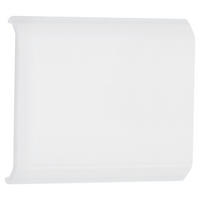 SOCKELLEISTE VERBINDER 4TLG - Transparent/Alufarben, Basics, Kunststoff (3,5/2,9/0,5cm) - Paulmann