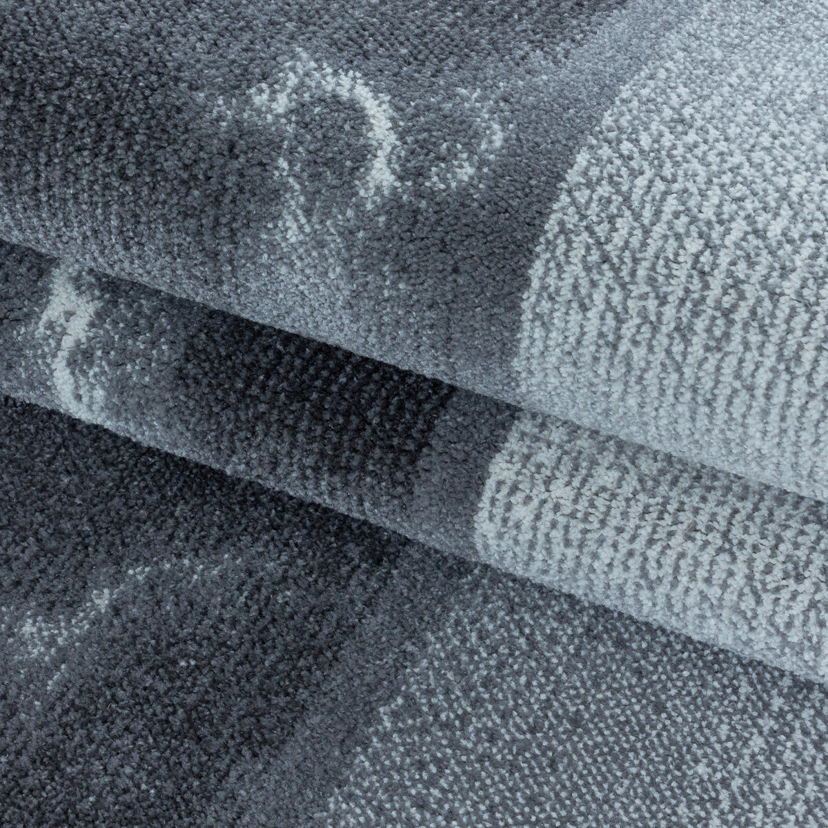 TKANI TEPIH 140/200 cm   siva  Ottawa 4201 grau  - siva, Design, tekstil (140/200cm)
