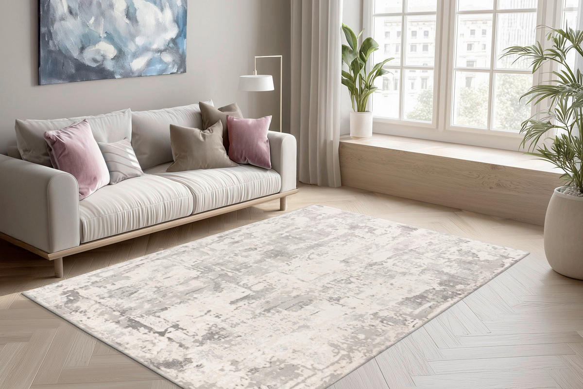 WEBTEPPICH 200/290 cm Tropez Silberfarben  - Silberfarben, Design, Textil (200/290cm) - Pierre Cardin