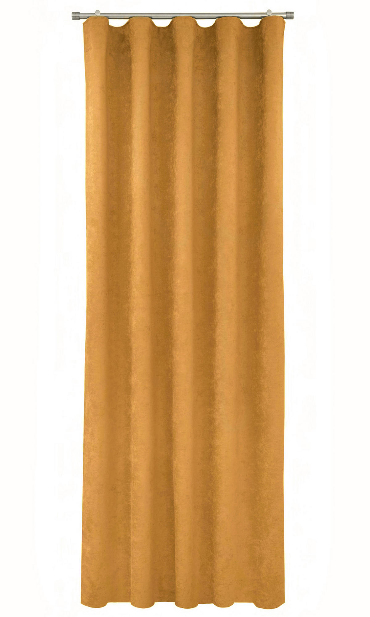 KÉSZFÜGGÖNY sötétítő  - sárga, Basics, textil (140/250cm)