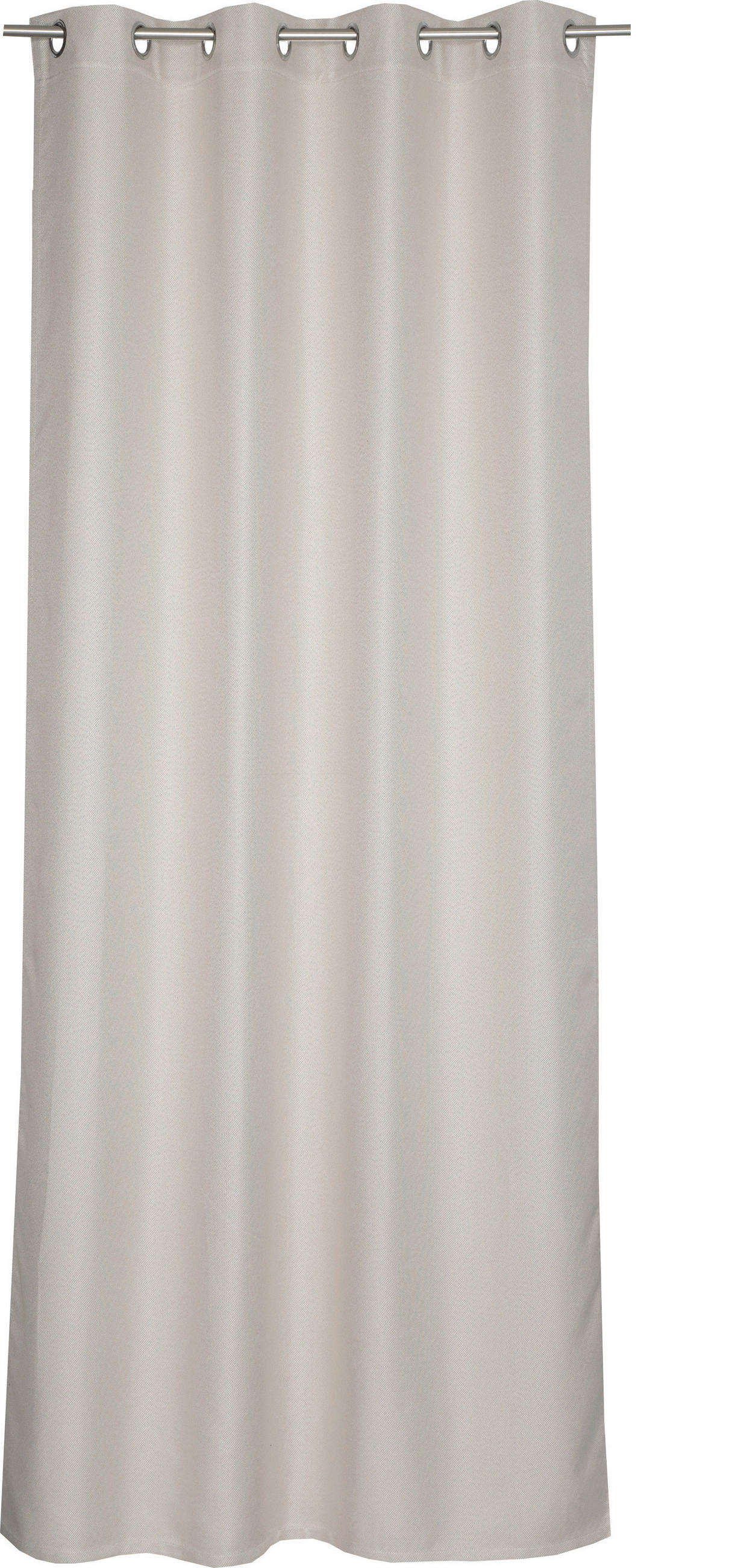 ÖSENVORHANG Verdunkelung  - Beige, Basics, Textil (140/250cm) - Schöner Wohnen