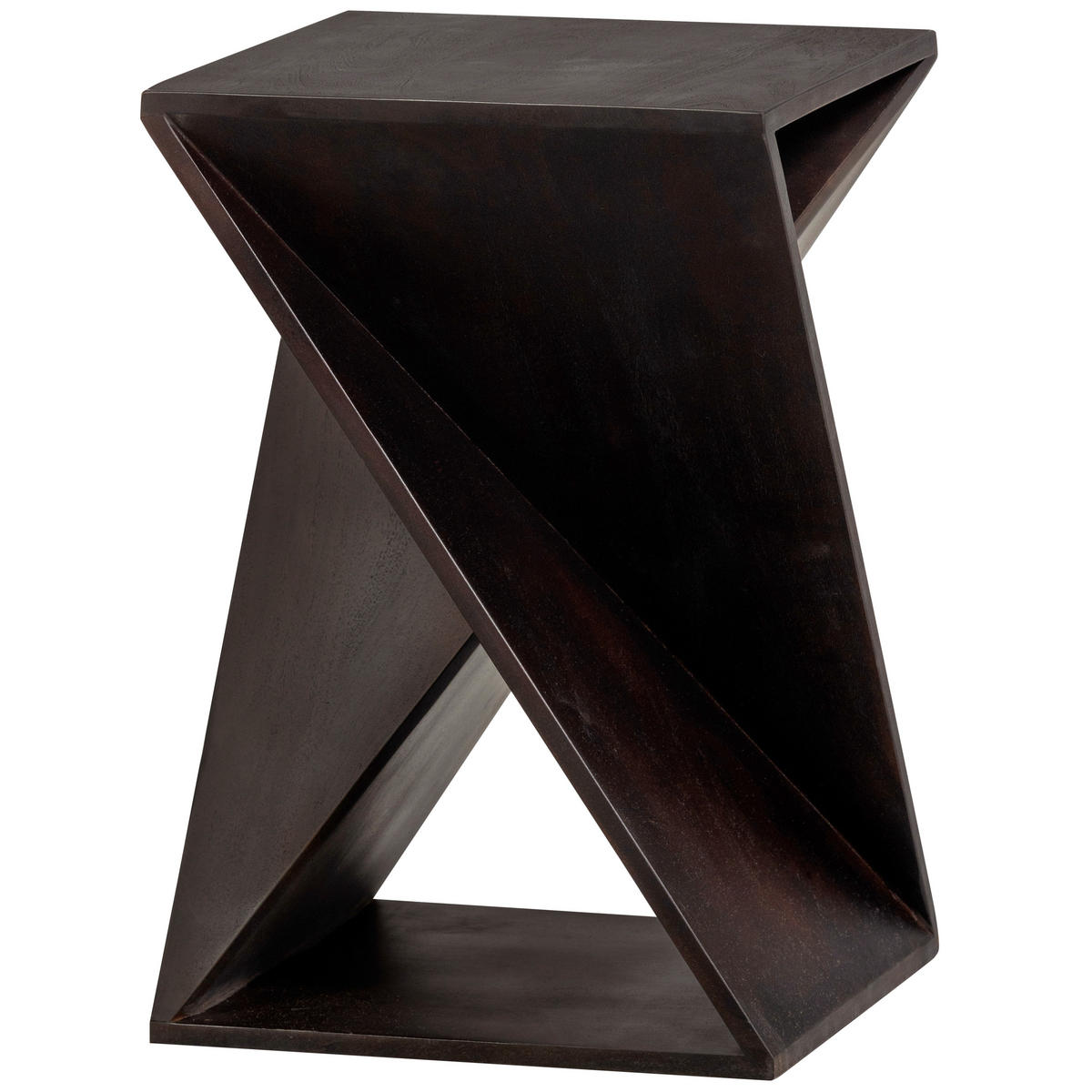 BEISTELLTISCH in Holz 41/41/61 cm  - Dunkelbraun, Design, Holz (41/41/61cm) - Livetastic