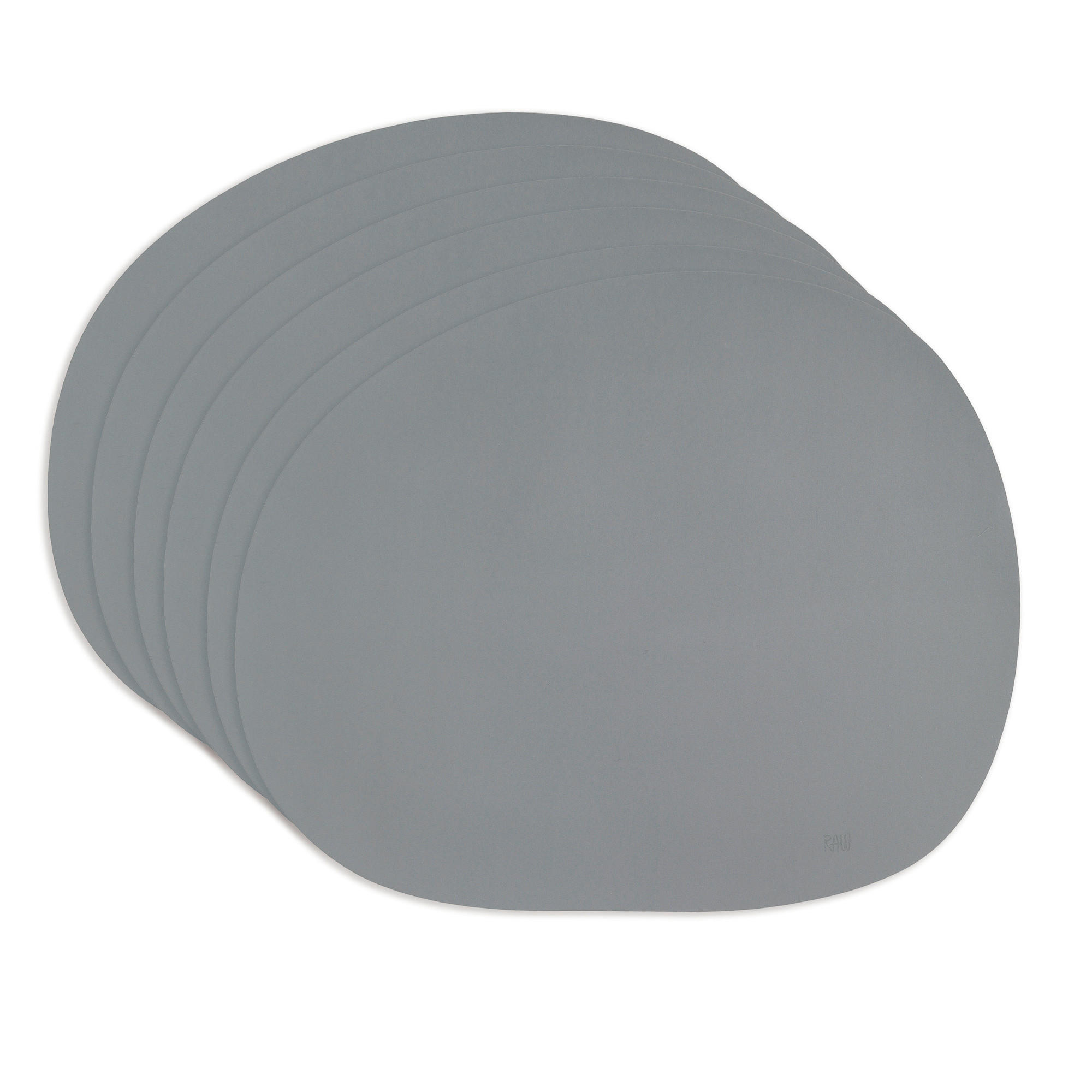 Aida Tischset Raw Grau 33.5x41 cm