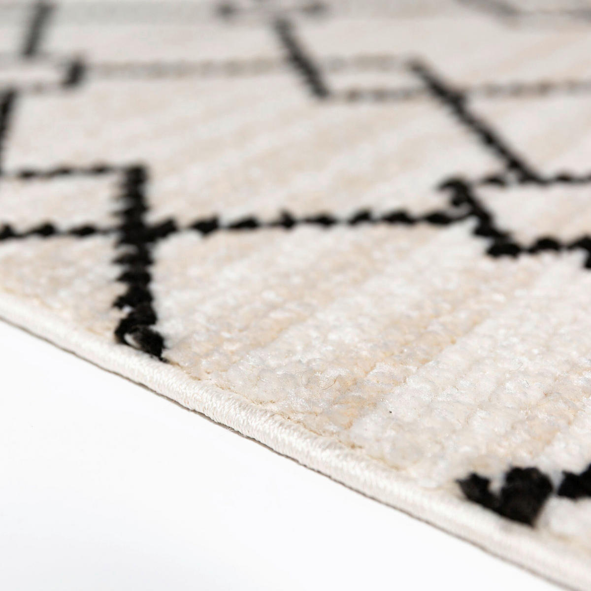 LÄUFER 80/300 cm  - Schwarz, Basics, Kunststoff/Textil (80/300cm) - Flair Rugs