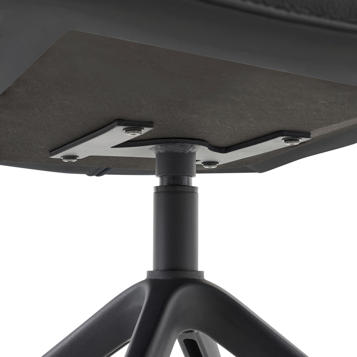 ARMLEHNSTUHL  in Aluminium, Eisen Echtleder pigmentiert  - Schwarz, Design, Leder/Metall (65/92/67,5cm) - Novel