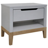 NACHTSCHRANK 50/45/31 cm Eiche massiv  - Holz/Holzwerkstoff (50/45/31cm) - Stylife