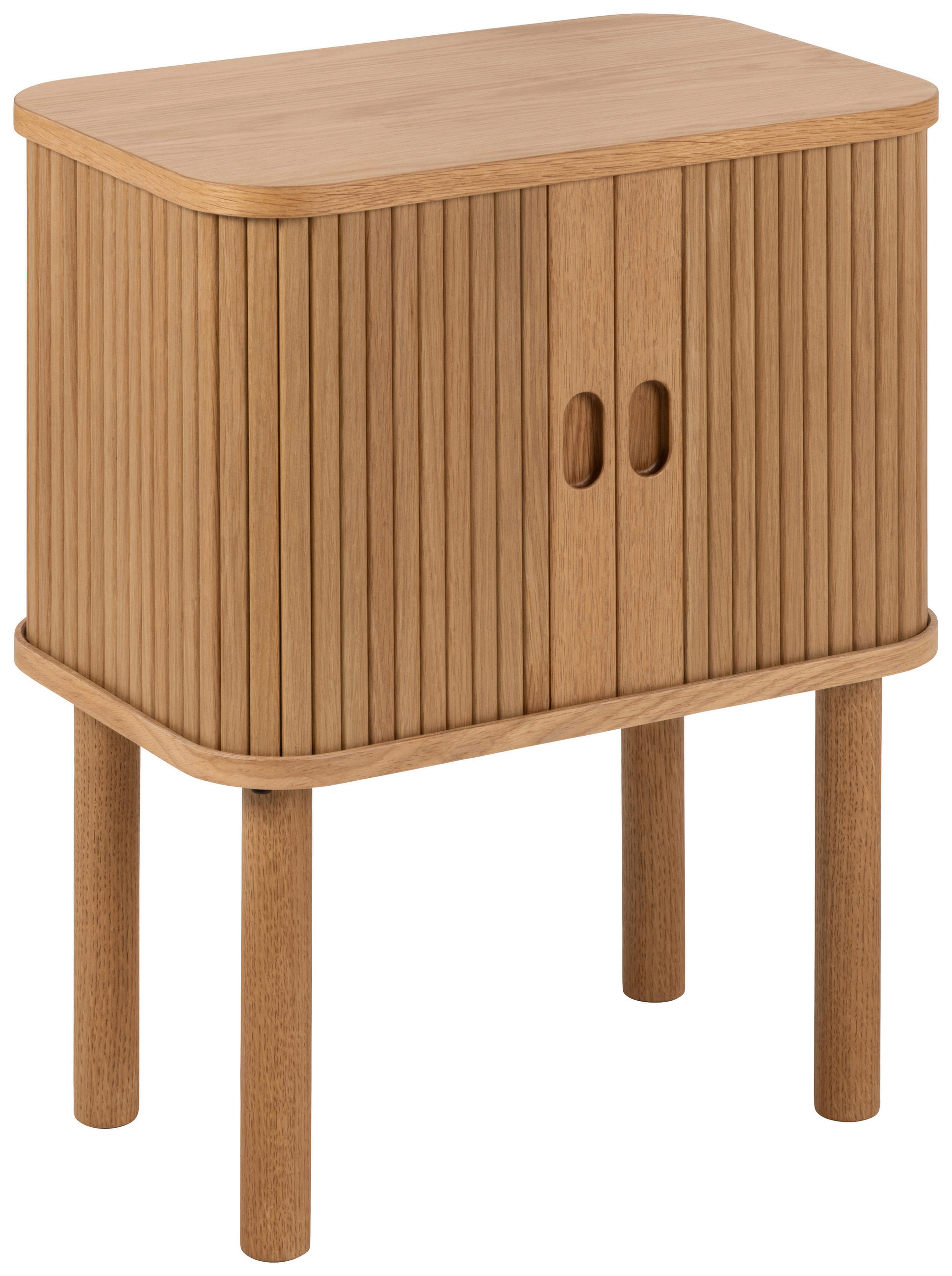 NACHTSCHRANK  - Eichefarben, Trend, Holzwerkstoff (45/30/60cm)