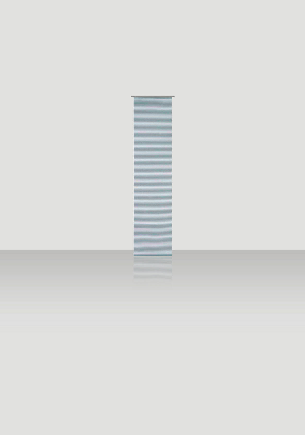 FLÄCHENVORHANG   halbtransparent  60/245 cm   - Petrol, Basics, Textil (60/245cm) - Novel