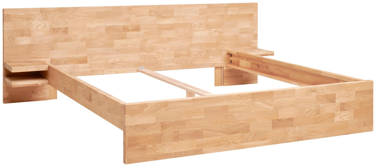 BETT 180/200 cm  Kernbuche   - Kernbuche, Natur, Holz (180/200cm) - MID.YOU