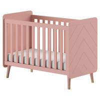 GITTERBETT 60/120 cm  - Rosa, MODERN, Holzwerkstoff (60/120cm) - MID.YOU
