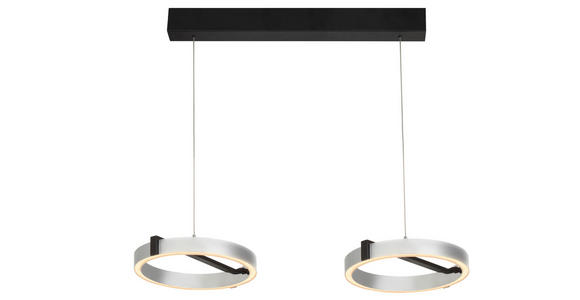 LED-HÄNGELEUCHTE 83/29/50-200 cm  - Transparent, Trend, Kunststoff/Metall (83/29/50-200cm) - Dieter Knoll