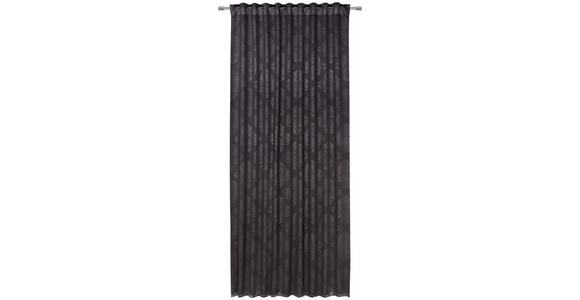 FERTIGVORHANG black-out (lichtundurchlässig) - Schwarz, KONVENTIONELL, Textil (135/245cm) - Boxxx