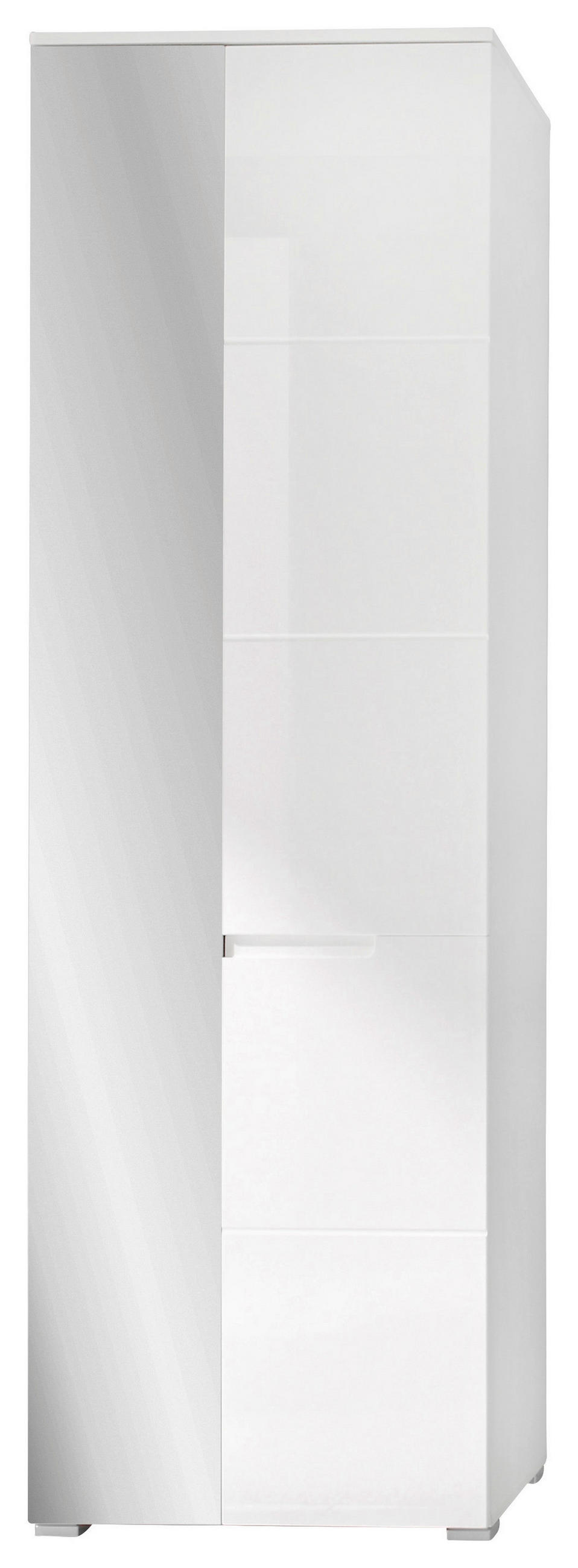 SKŘÍŇ NA ODĚV, bílá, 60/198/40 cm - bílá, Basics, kompozitní dřevo/sklo (60/198/40cm) - Xora